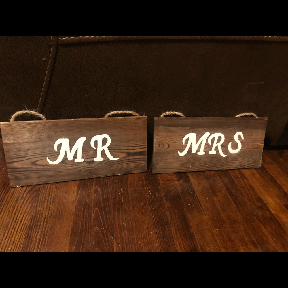 *Wedding* Mr. & Mrs. Sign